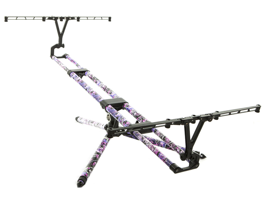 cavalletto rod pod in alluminio