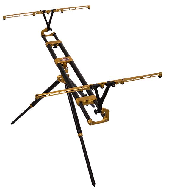 cavalletto canne da pesca rod pod